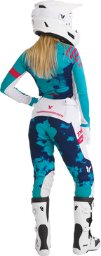 Thor Womens Launchmode Bleach White/aqua 00/0 Pants