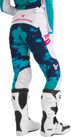 Thor Womens Launchmode Bleach White/aqua 9/10 Pants