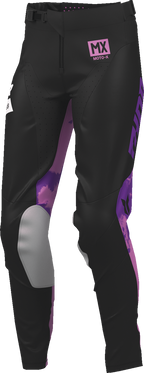Thor Womens Launchmode Bleach Black/orchid 00/0 Pants
