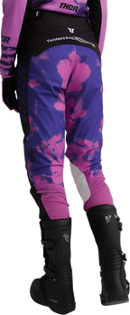 Thor Womens Launchmode Bleach Black/orchid 5/6 Pants