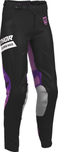 Thor Womens Launchmode Bleach Black/orchid 7/8 Pants