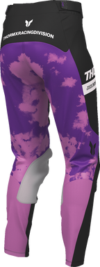 Thor Womens Launchmode Bleach Black/orchid 9/10 Pants
