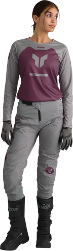 Thor Womens Ridemode Menace Purple/gray 00/0 Pants