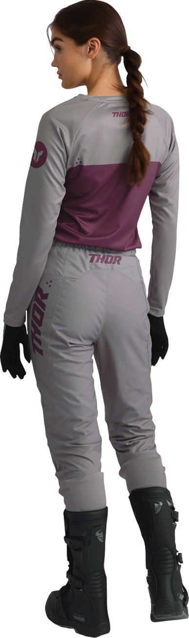 Thor Womens Ridemode Menace Purple/gray 00/0 Pants
