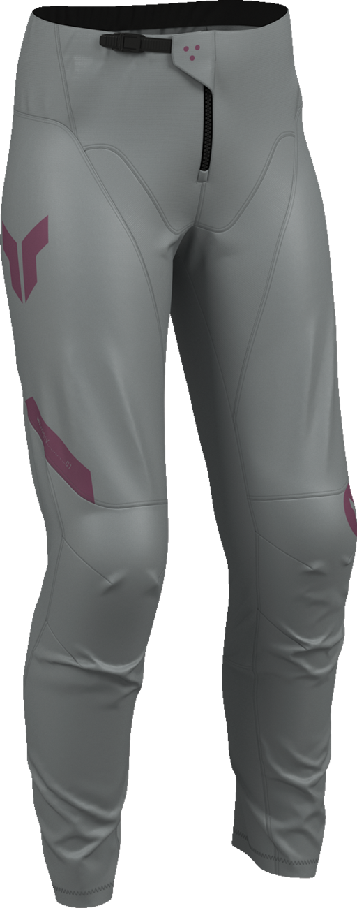 Thor Womens Ridemode Menace Purple/gray 1/2 Pants