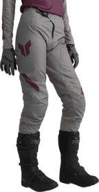 Thor Womens Ridemode Menace Purple/gray 1/2 Pants