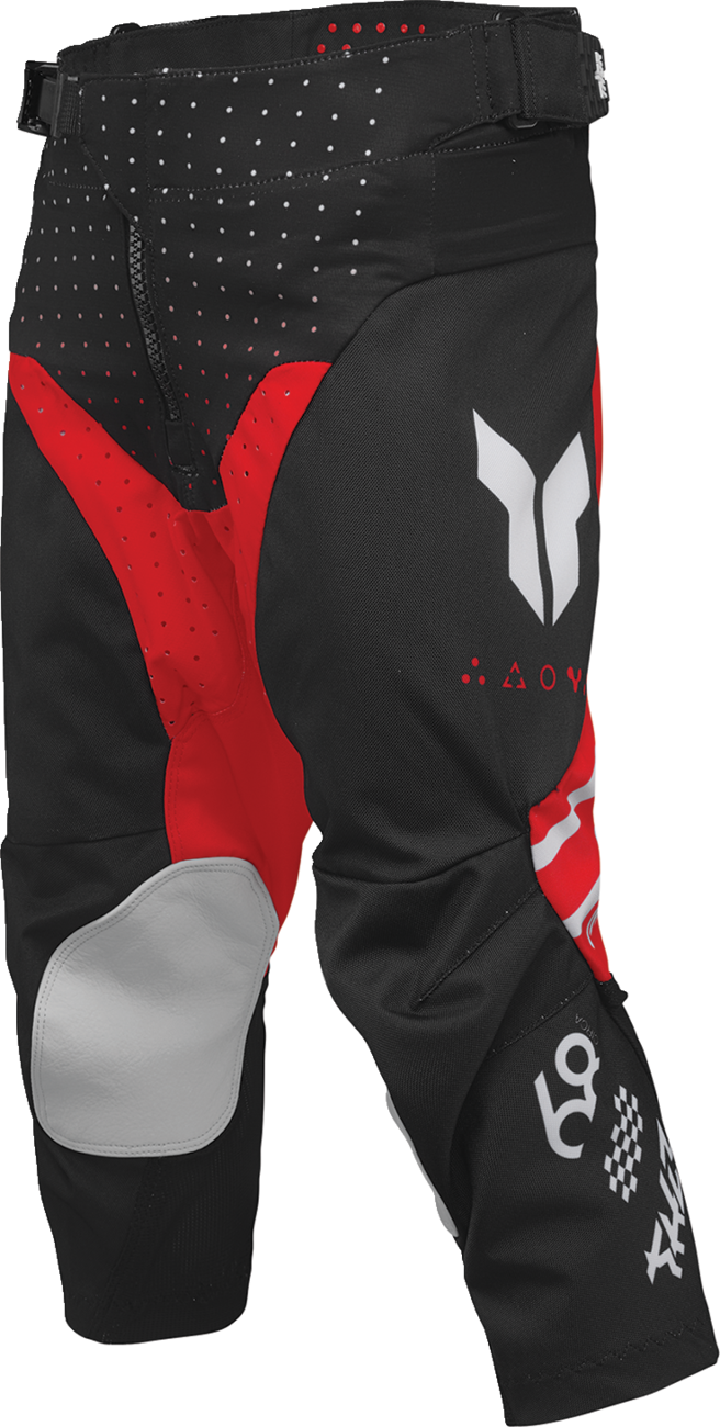 Thor Youth Launchmode Futura Black/red Pants