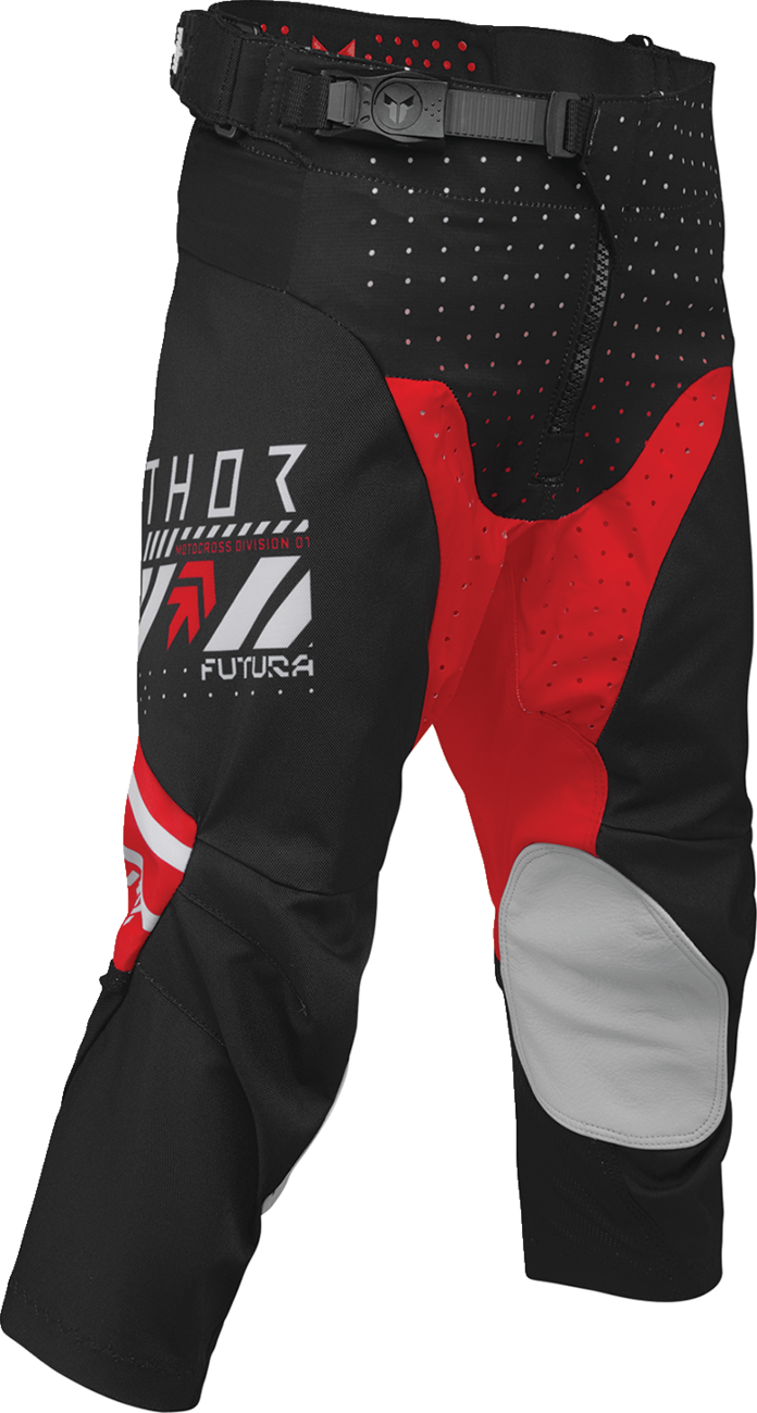 Thor Youth Launchmode Futura Black/red Pants