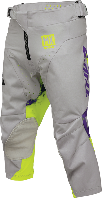Thor Youth Launchmode Bleach Gray/acid Pants