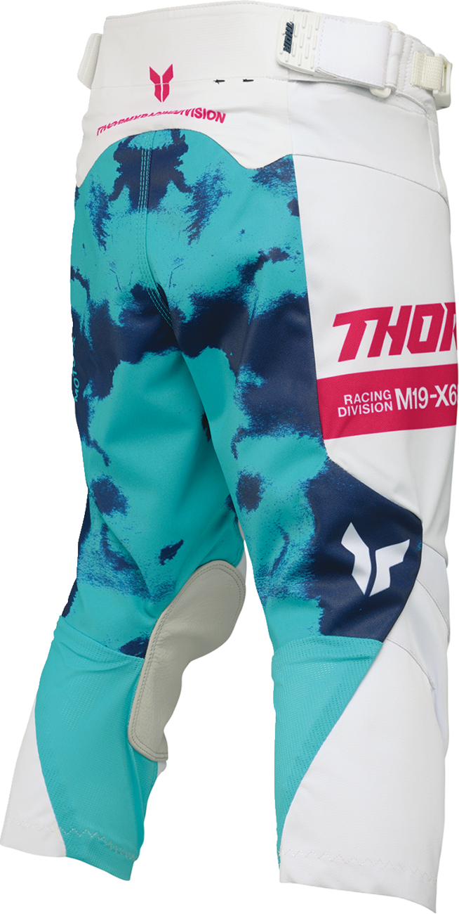 Thor Youth Launchmode Bleach White/aqua Pants