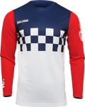 Thor Jrsy Differ Cheq - White/Red/Black