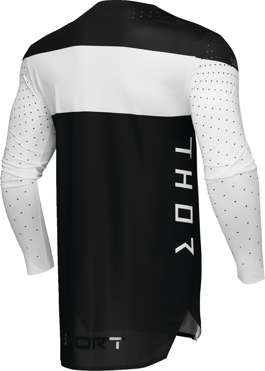 Thor Sportmode Strike Jersey - Black