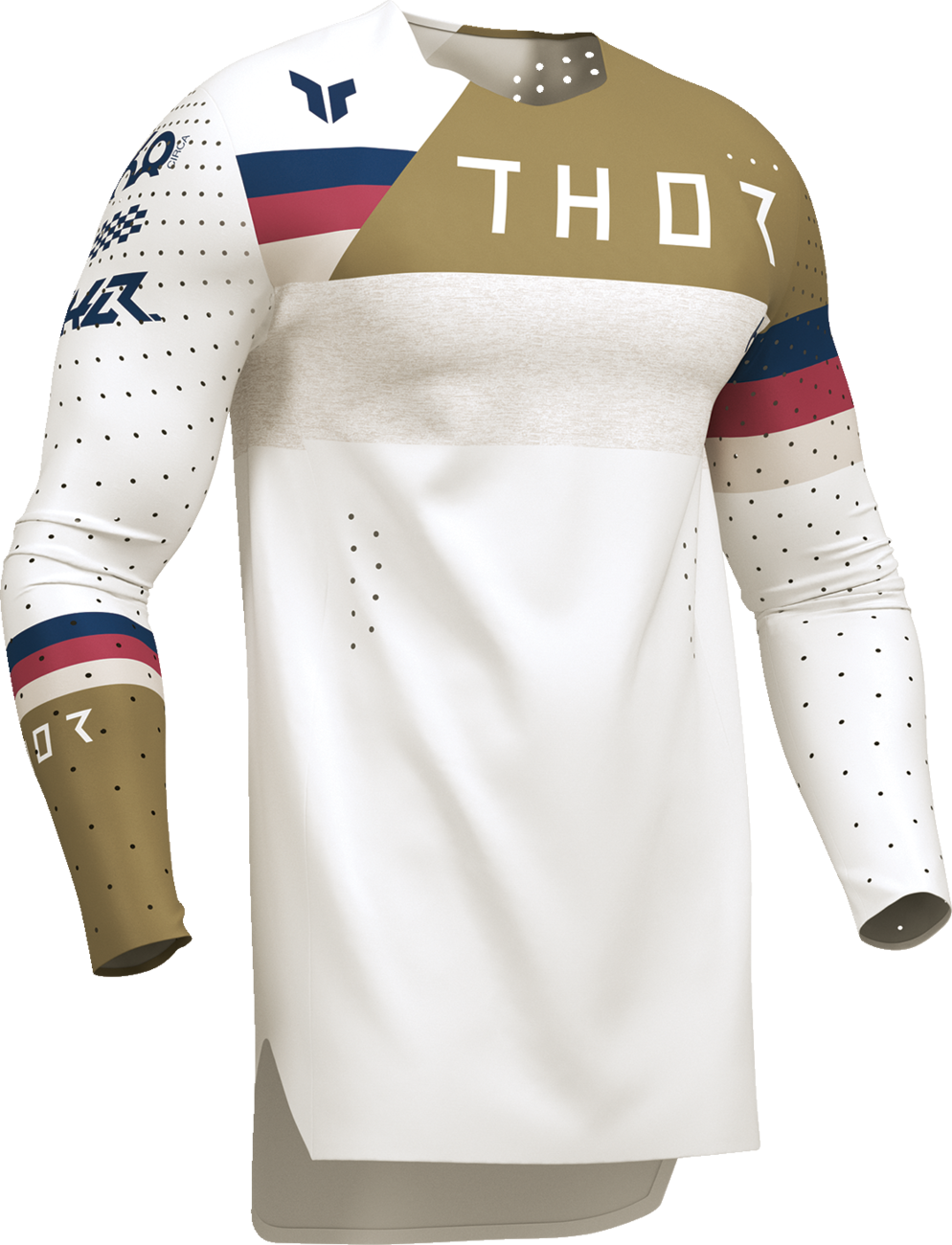 Thor Sportmode League Jersey - White/Copper
