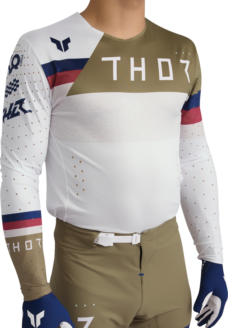 Thor Sportmode League Jersey - White/Copper