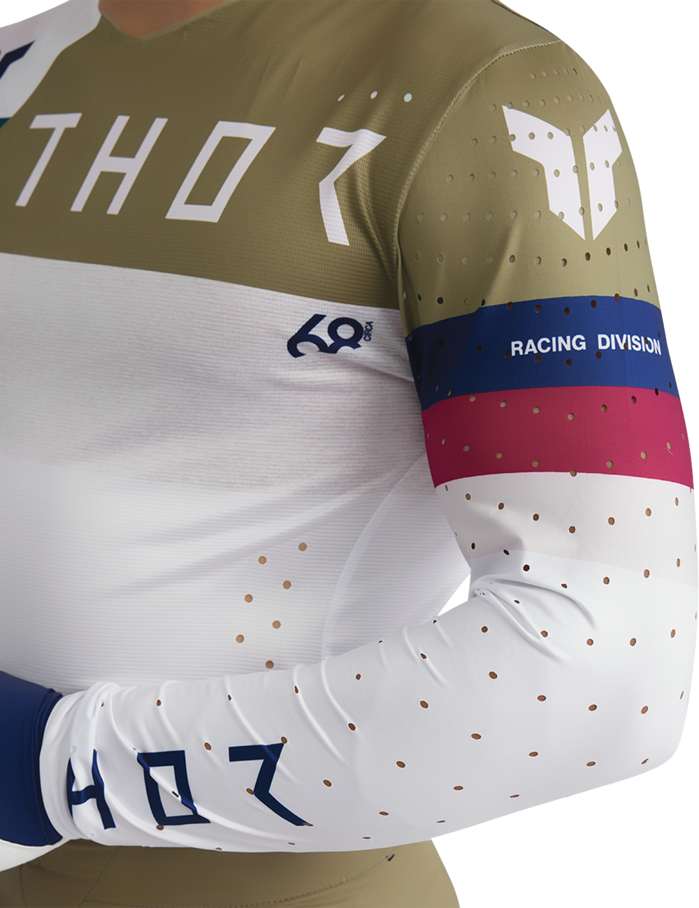 Thor Sportmode League Jersey - White/Copper