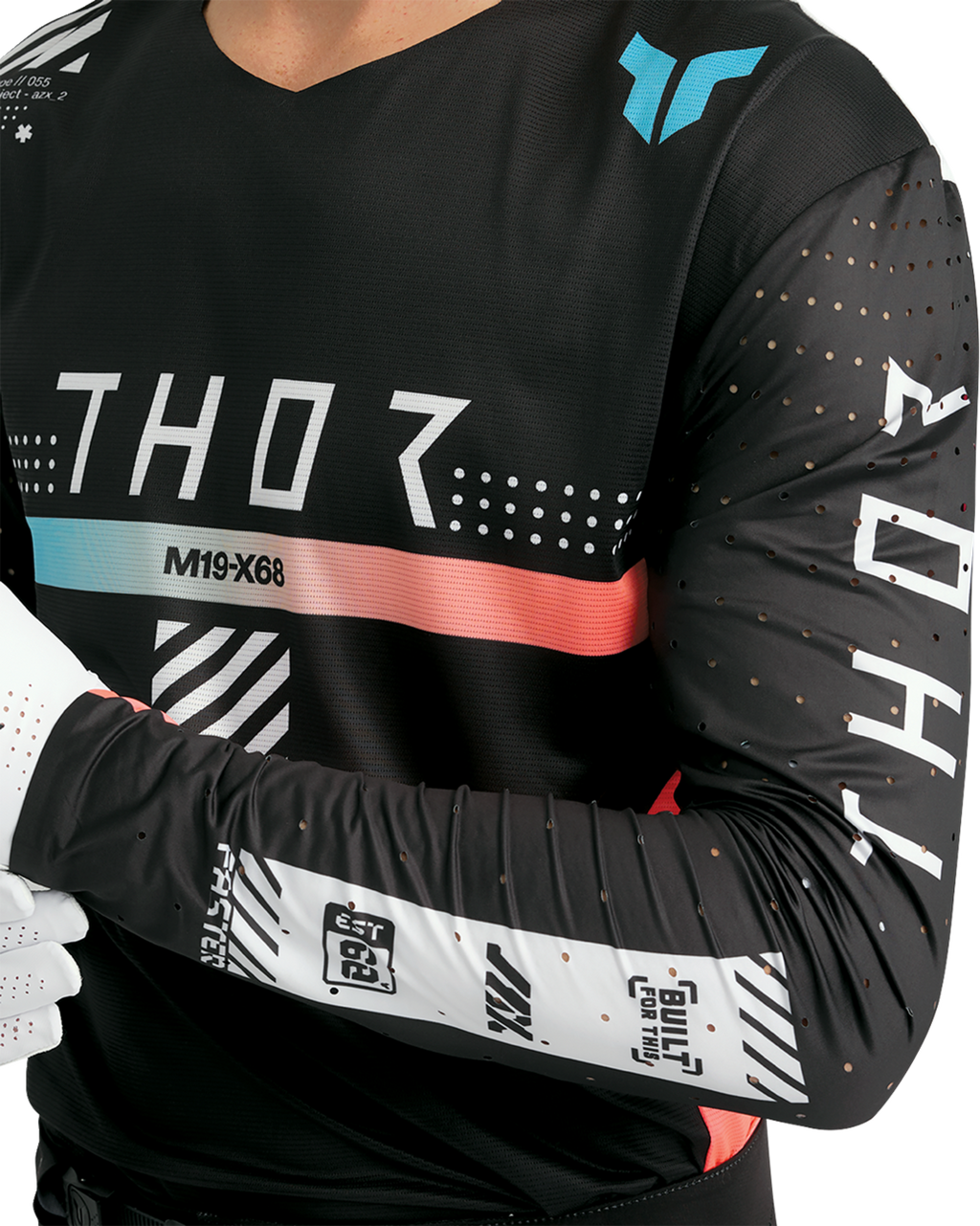 Thor Sportmode Synth Jersey - Black