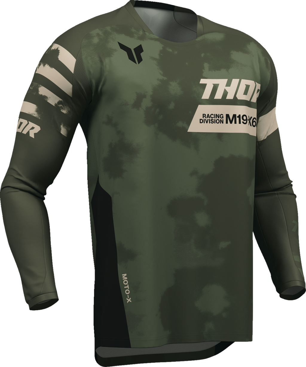 Thor Launchmode Bleach Blk/camo Jersey