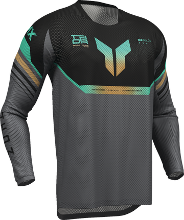 Thor Launchmode-vent Raptor Blk/ch Jersey