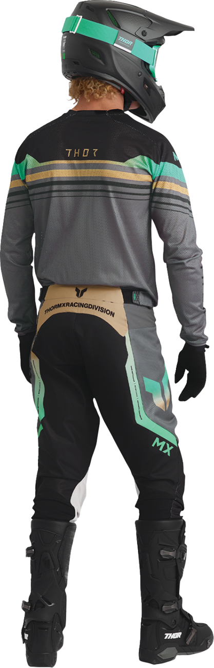 Thor Launchmode-vent Raptor Blk/ch Jersey