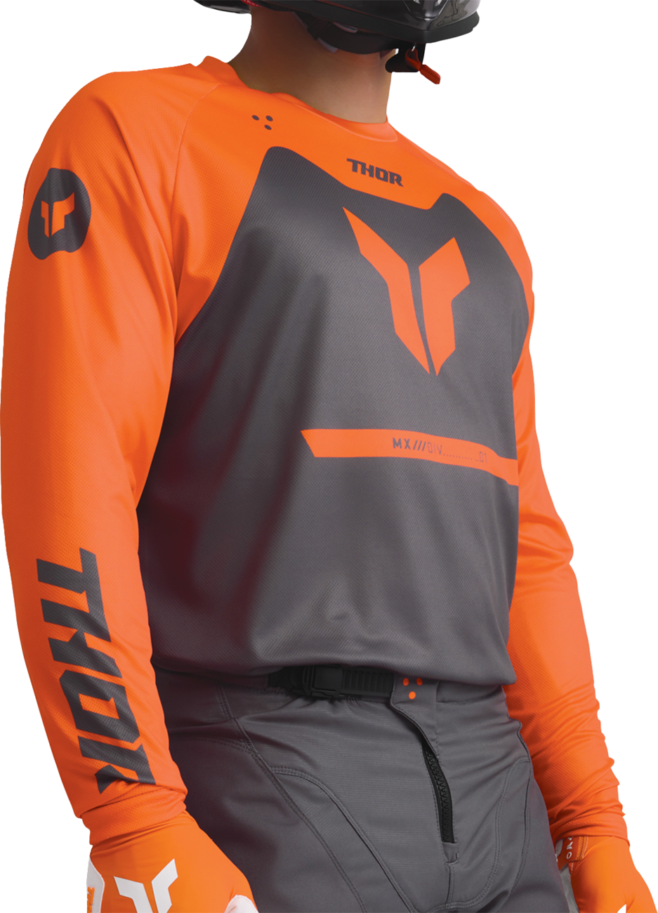 Thor Ridemode Menace Charcoal Jersey