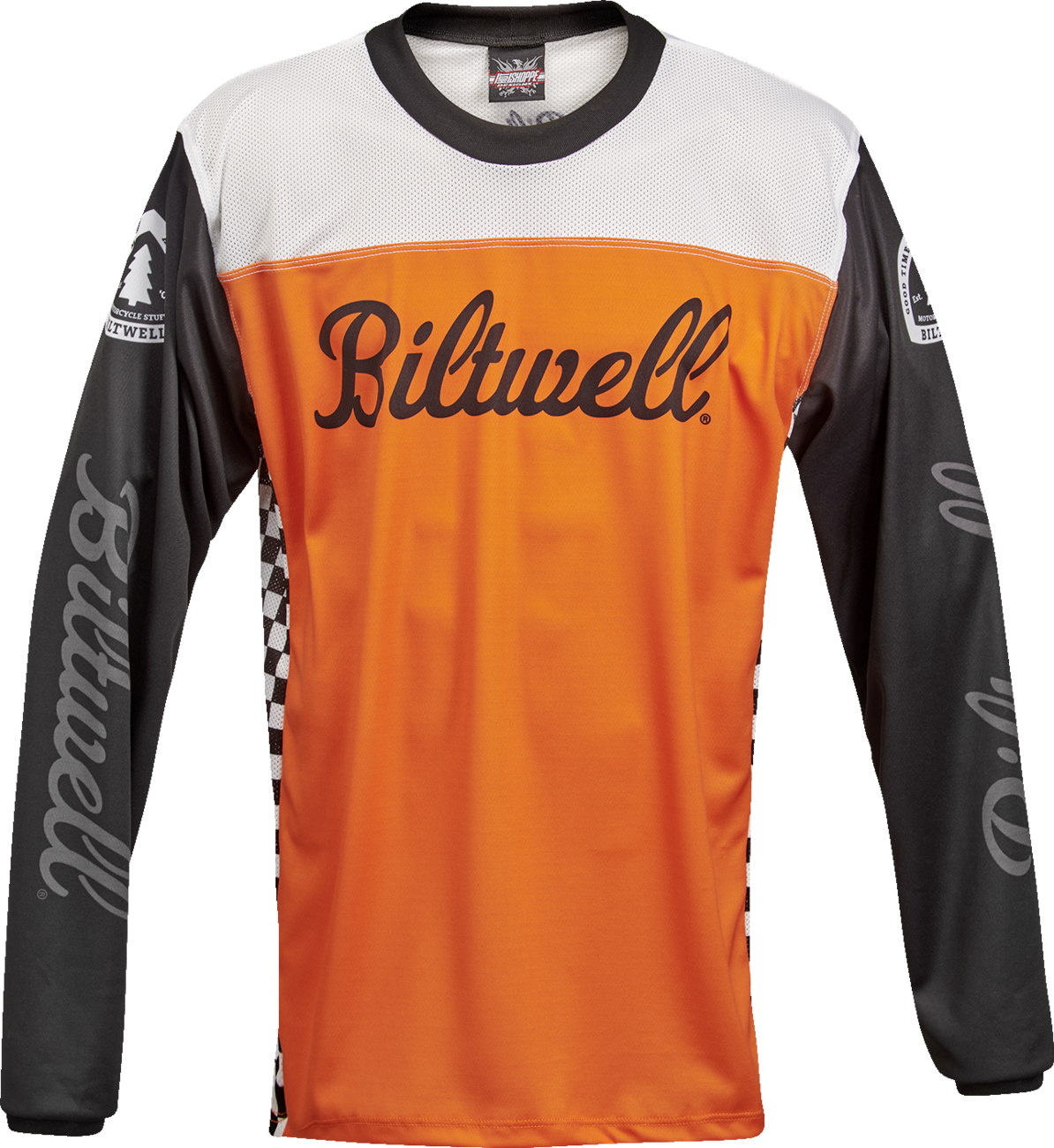Biltwell Good Times Jersey - Orange/Black