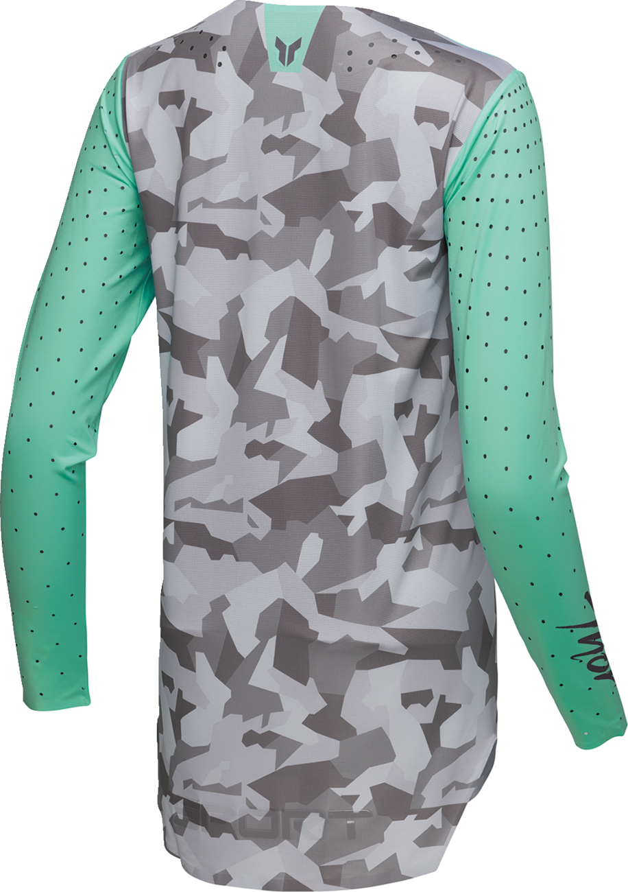 Thor Women's Sportmode Shadow Jersey - Teal