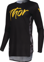 Thor Women's Sportmode Shadow Jersey - Black