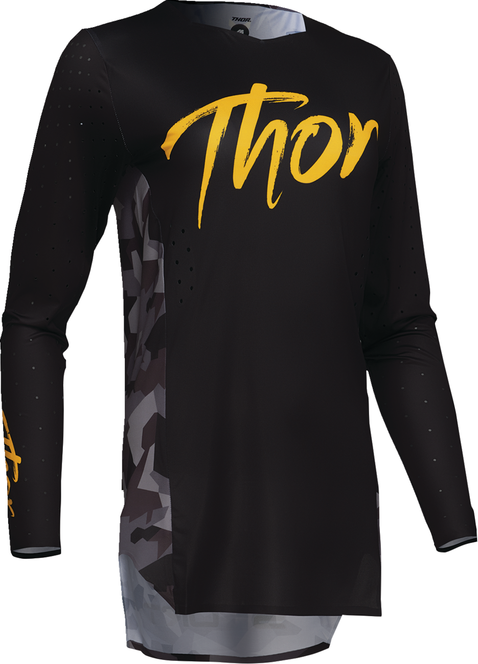 Thor Women's Sportmode Shadow Jersey - Black