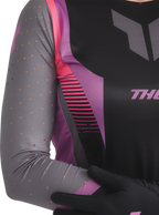 Thor Wmn Sportmode Velocity Blk/orc Jersey