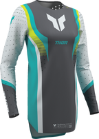 Thor Wmn Sportmode Velocity Gy/aq Jersey
