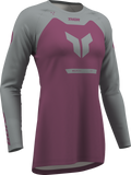 Thor Womens Ridemode Menace Purple/gray Jersey