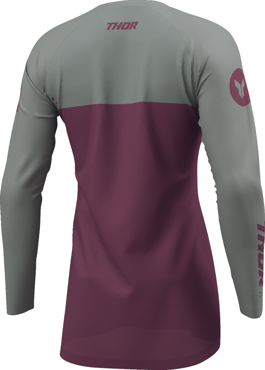 Thor Womens Ridemode Menace Purple/gray Jersey