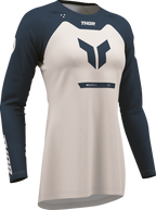 Thor Womens Ridemode Menace Midnight/dust Jersey