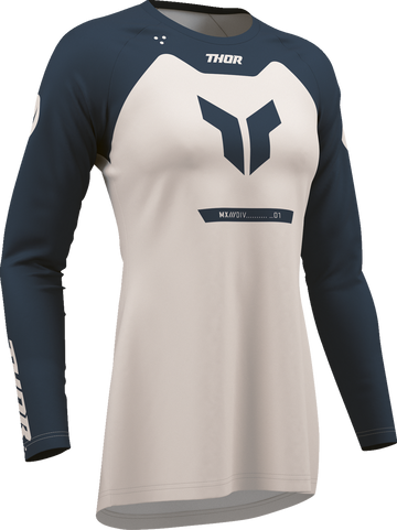 Thor Womens Ridemode Menace Midnight/dust Jersey