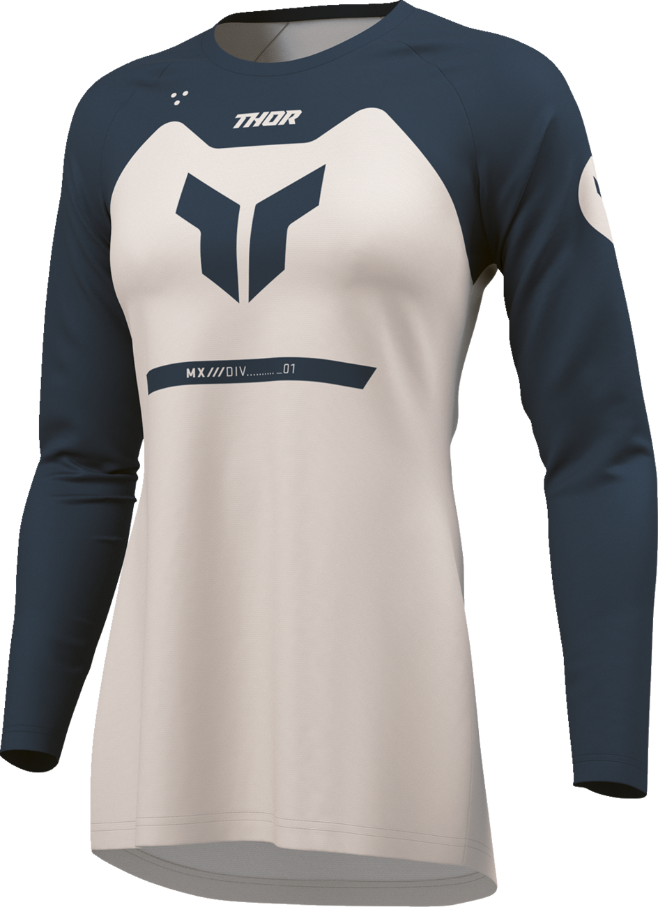 Thor Womens Ridemode Menace Midnight/dust Jersey