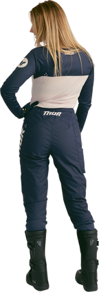 Thor Womens Ridemode Menace Midnight/dust Jersey