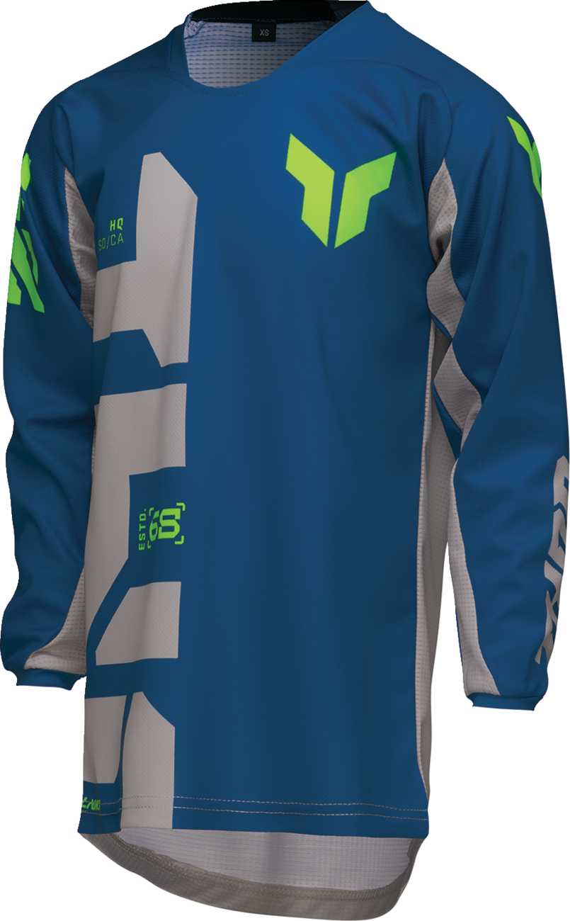 Thor Youth Launchmode Forge Jersey - Blue