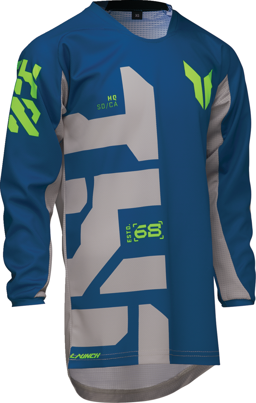 Thor Youth Launchmode Forge Jersey - Blue