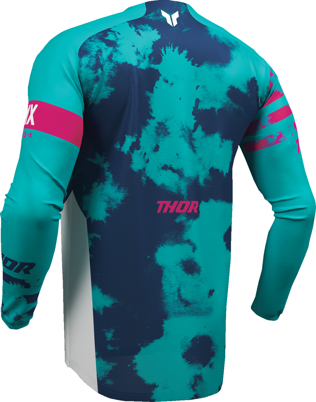 Thor Yth Launchmode Bleach Wt/aq 2XS Jersey