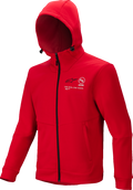 ALPINESTARS Racer MX Fleece Hoodie - Bright Red - Small