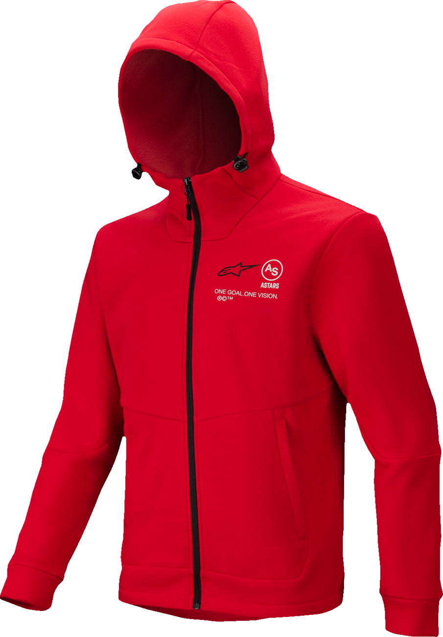 ALPINESTARS Racer MX Fleece Hoodie - Bright Red - Small