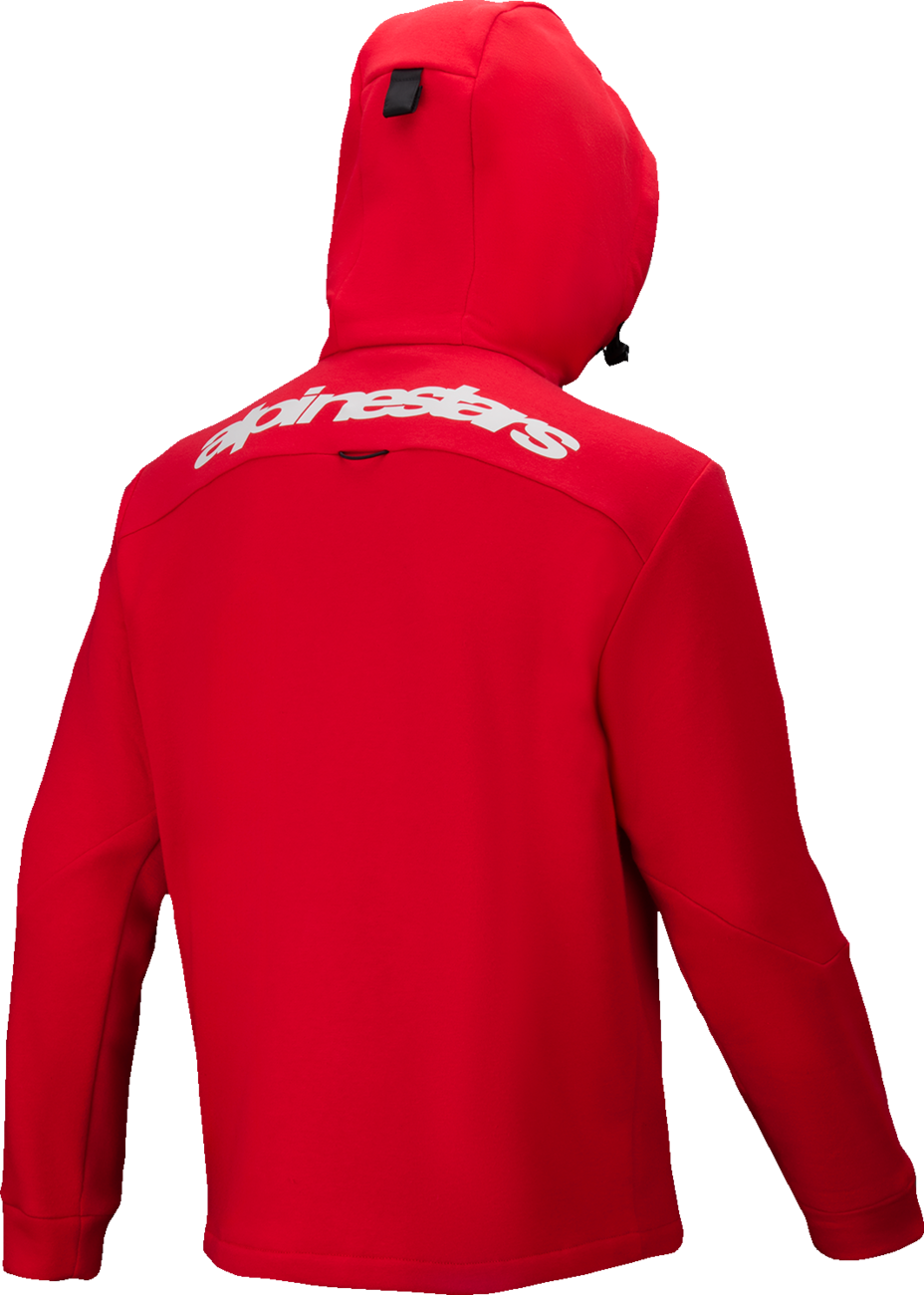 ALPINESTARS Racer MX Fleece Hoodie - Bright Red - Small