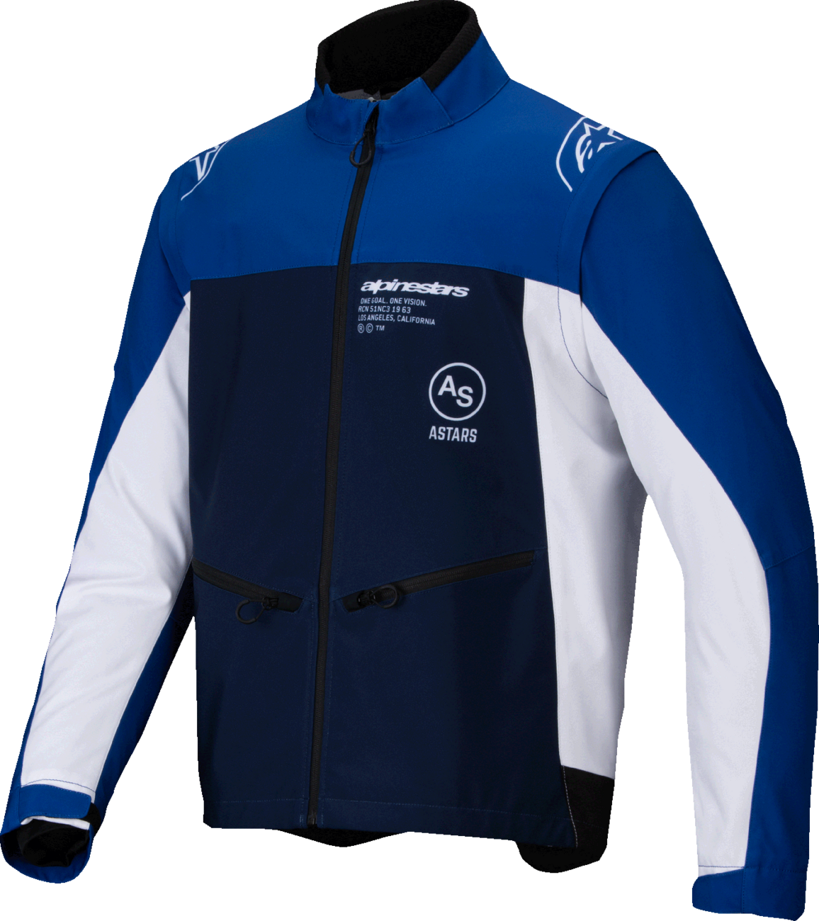 ALPINESTARS Lite-Dura Softshell Jacket - Black/Red/White - Medium
