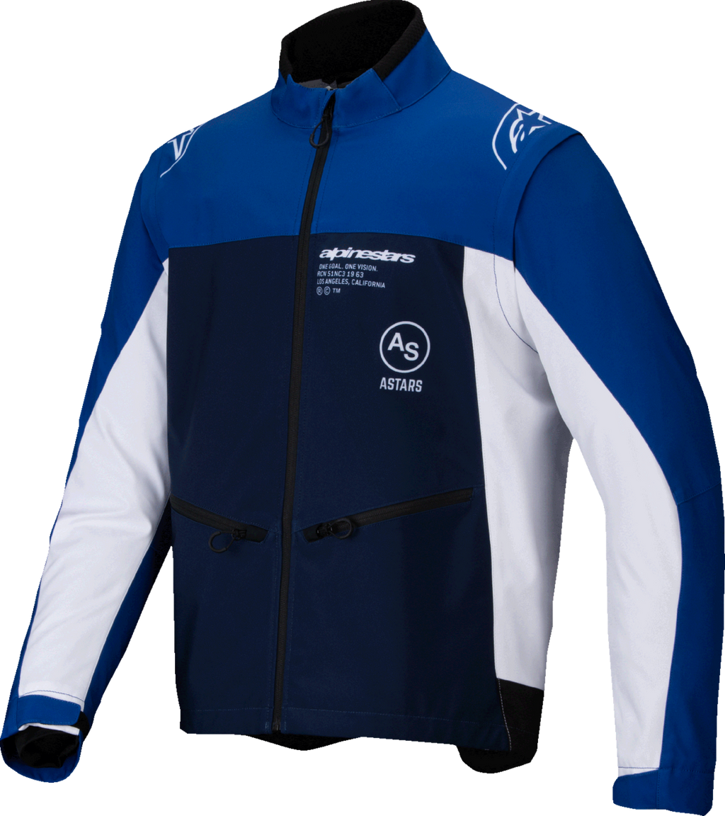 ALPINESTARS Lite-Dura Softshell Jacket - Navy/Orange/White - Medium