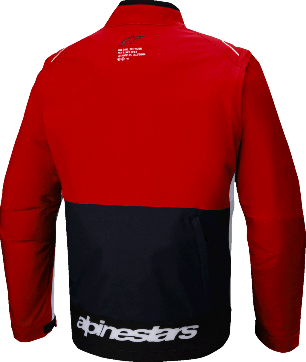 ALPINESTARS Lite-Dura Softshell Jacket - Black/Red/White - Medium