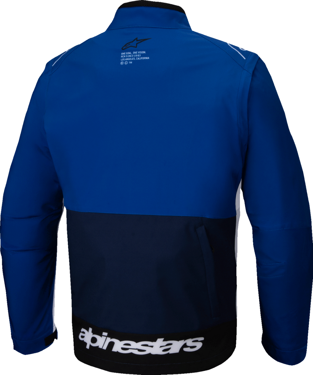 ALPINESTARS Lite-Dura Softshell Jacket - Navy/Blue/White - Small