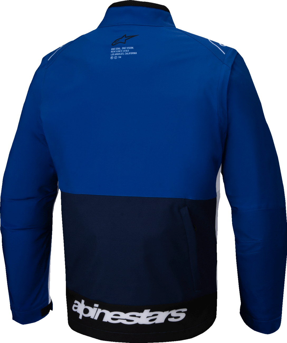 ALPINESTARS Lite-Dura Softshell Jacket - Navy/Blue/White - Small