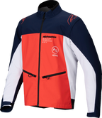 ALPINESTARS Lite-Dura Softshell Jacket - Navy/Orange/White - Medium
