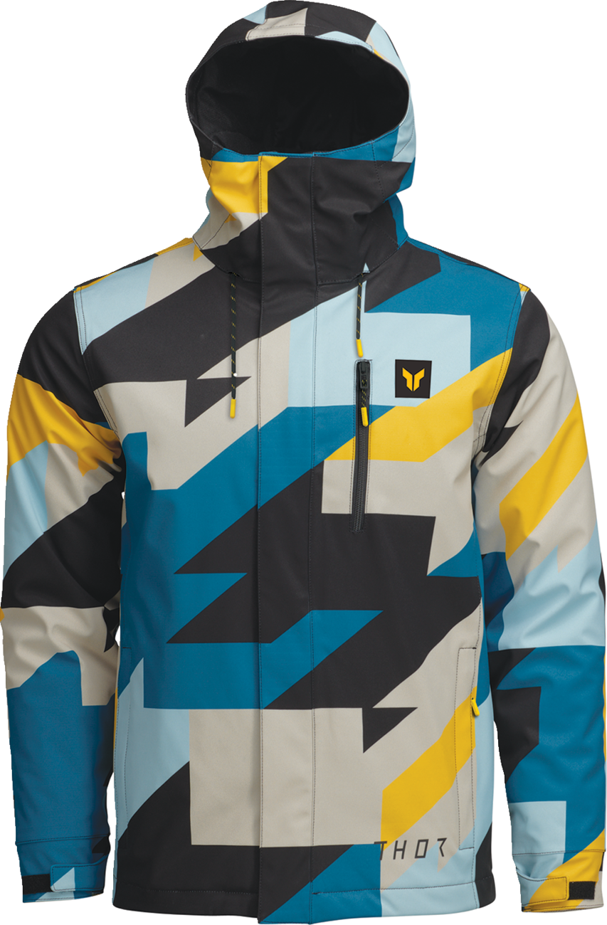 Thor Tour Jacket - Brave Blue/Yellow
