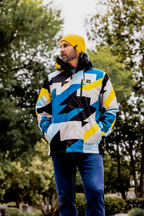 Thor Tour Jacket - Brave Blue/Yellow